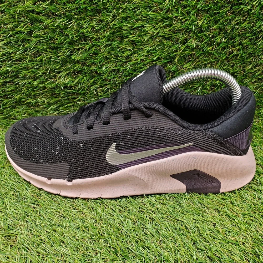 Nike‎ Flex Trainer 9 SIZE 7 Women's Athletic Gym Training Sneakers Black Pink